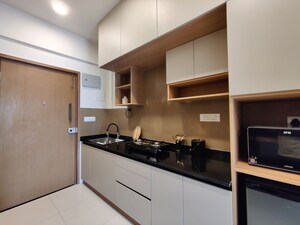 Kitchen in Studio Apartment at Godrej Royale Woods, Devanahalli – for Rent