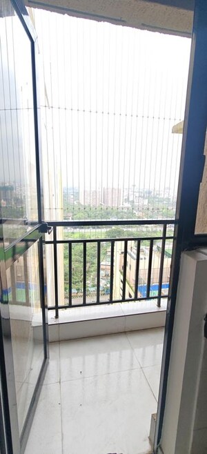 Balcony in 2 BHK Apartment at Runwal Gardens, Dombivli East – for Sale
