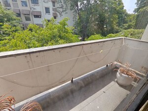 Balcony in 2 BHK Builder Floor at Hauz Khas – for Rent