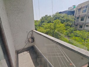 Balcony in 2 BHK Builder Floor at Hauz Khas – for Rent