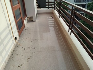 Balcony in 3 BHK Builder Floor at Sector 45 – for Rent