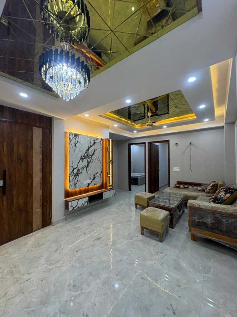 Living Room, bhagwati-apartments-noida 2 Bedroom 1050 Sq.Ft. Builder Floor In Sector 73 Noida 10603644