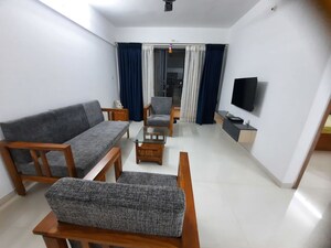 Living Room in 3 BHK Apartment at Majestique Signature Towers Phase 1, Balewadi – for Rent