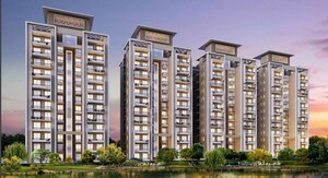 3 BHK Apartment – Exterior View View at Central Park Flower Valley Aqua Front Towers, Sohna Sector 33 - for Sale