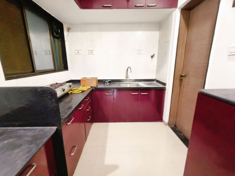 Kitchen, panama-silver-stone 2 Bedroom 1100 Sq.Ft. Apartment In Handewadi Pune 10329344