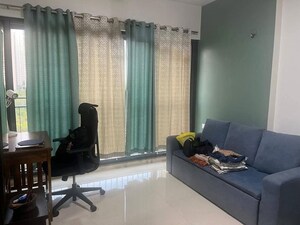 Living Room in 2 BHK Apartment at Kalpataru Parkcity, Kolshet Road – for Rent