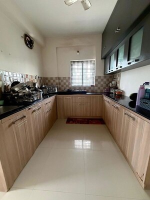 Kitchen in 2 BHK Apartment at Manjeera Diamond Towers, Gopanpally – for Sale