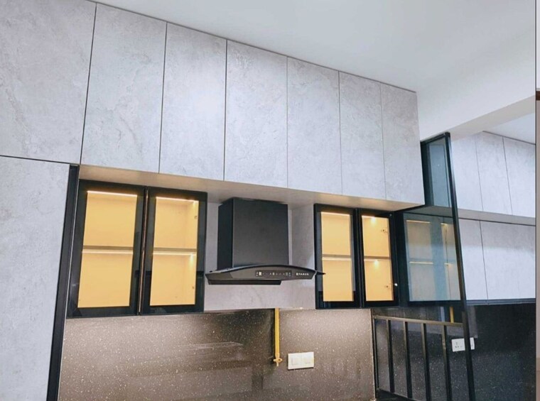 Kitchen, brigade-cornerstone-utopia-serene 3 Bedroom 1645 Sq.Ft. Apartment In Varthur Bangalore 10603695