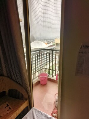 Balcony in 1 BHK Apartment at Maxblis Grand Wellington, Sector 75 – for Rent