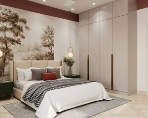 Bedroom in 3 BHK Builder Floor at ATS Homekraft Bonheur Avenue, Sohna Sector 35 – for Sale