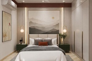 Bedroom in 3 BHK Builder Floor at ATS Homekraft Bonheur Avenue, Sohna Sector 35 – for Sale