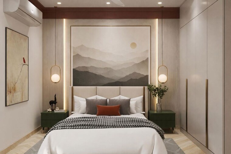 Bedroom, ats-homekraft-bonheur-avenue 3 Bedroom 1503 Sq.Ft. Builder Floor In Sohna Sector 35 Gurgaon 10603717
