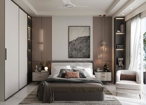 Bedroom in 3 BHK Builder Floor at ATS Homekraft Bonheur Avenue, Sohna Sector 35 – for Sale