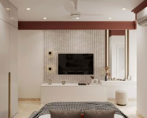 Bedroom in 3 BHK Builder Floor at ATS Homekraft Bonheur Avenue, Sohna Sector 35 – for Sale