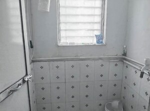 Bathroom in 1 RK Apartment at Shivlok CHS Majiwada, Majiwada – for Sale