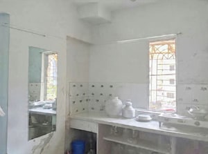 Bathroom in 1 RK Apartment at Shivlok CHS Majiwada, Majiwada – for Sale