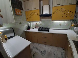 Kitchen in 2 BHK Builder Floor at New Friends Colony – for Rent