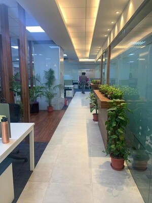 Balcony in  Office Space at Palasia – for Rent