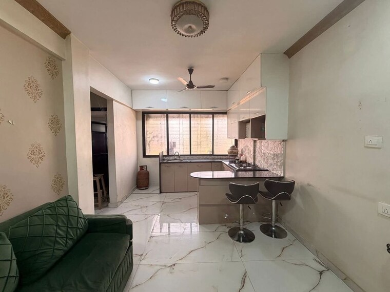 Kitchen, trinity-apartment-uthalsar 2 Bedroom 610 Sq.Ft. Apartment In Uthalsar Thane 10603757