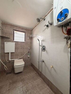 Bathroom in 2 BHK Apartment at Trinity Apartment Uthalsar, Uthalsar – for Rent