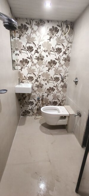 Bathroom in 2 BHK Apartment at Raj Vaikunth CHS, Ulwe Sector 3 – for Rent