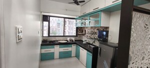 Kitchen in 2 BHK Apartment at Raj Vaikunth CHS, Ulwe Sector 3 – for Rent