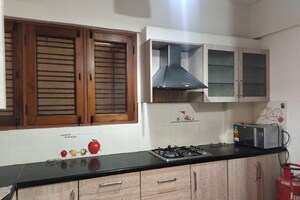 Kitchen in 2 BHK Builder Floor at Btm Layout – for Rent