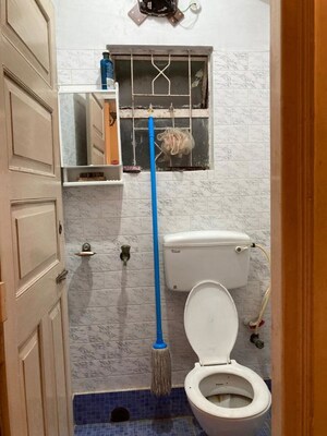 Bathroom in 2 BHK Apartment at Jatin Das Road – for Sale