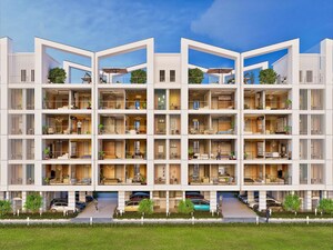 3 BHK Builder Floor – Exterior View View at Signature Global Daxin Vistas, Bhondsi - for Sale