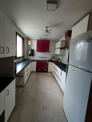 Kitchen in 3 BHK Builder Floor at Greater Kailash – for Sale