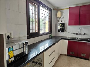 Kitchen in 3 BHK Builder Floor at Greater Kailash – for Sale