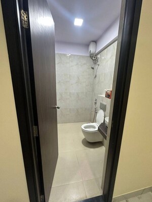 Bathroom in 2 BHK Apartment at Raymond Ten X Habitat, Pokhran Road No Two – for Rent