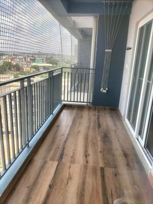 Balcony in 3 BHK Apartment at SS Residency Attapur, Attapur – for Rent