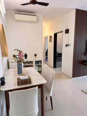 Kitchen in 2 BHK Apartment at Rustomjee Azziano Wing D, Thane West – for Rent