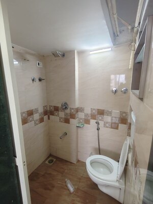 Bathroom in 1 BHK Apartment at Shreeji Plaza, Malad West – for Rent
