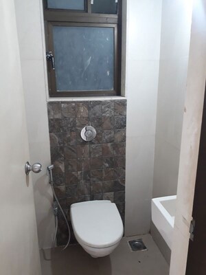 Bathroom in 1.5 BHK Apartment at Omkar Raga, Chembur – for Rent