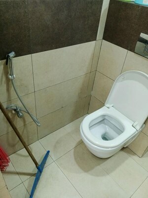 Bathroom in 2 BHK Apartment at Greenspace Celestial, Kokapet – for Rent