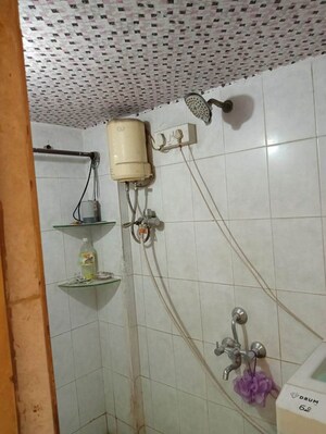 Bathroom in 1 BHK Apartment at Shubharambh Complex, Manpada – for Sale