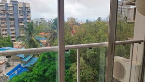 Balcony in 2 BHK Apartment at Saibaba Tower, Andheri West – for Rent