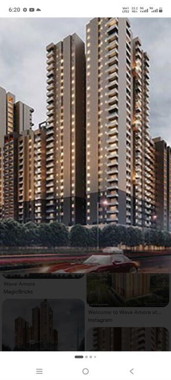3 BHK 1665 Sq.Ft. Apartment in Wave Amore