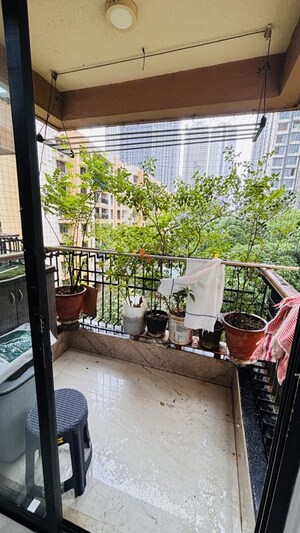 Balcony in 2 BHK Apartment at Vasant Oscar, Mulund West – for Sale