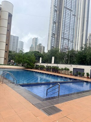 Swimming Pool in 3 BHK Apartment at Falcon Castle, Lower Parel – for Rent