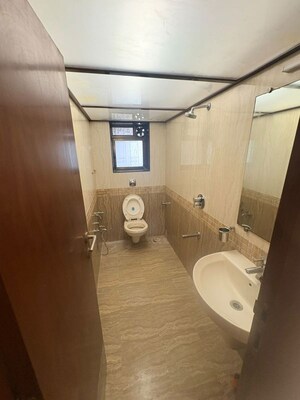 Bathroom in 3 BHK Apartment at Falcon Castle, Lower Parel – for Rent