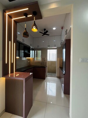 Kitchen in 2.5 BHK Apartment at Aparna Zenon, Puppalaguda – for Rent