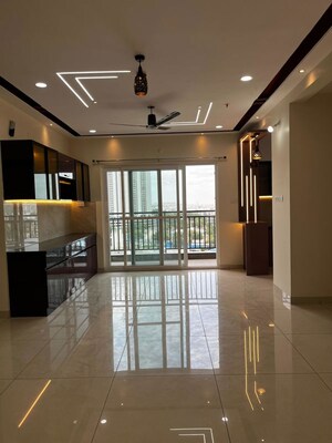 Living Room in 2.5 BHK Apartment at Aparna Zenon, Puppalaguda – for Rent
