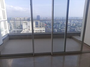 Building Lobby in 4 BHK Apartment at Omkar Alta Monte, Malad East – for Rent