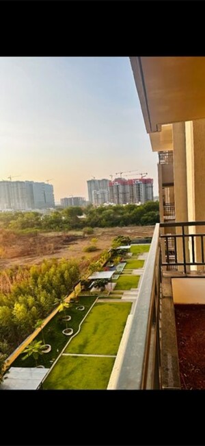 Balcony in 3 BHK Apartment at ASBL Spire, Kokapet – for Rent