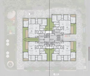 Master Plan in 4 BHK Apartment at Bequest Shyaswa Sarovar, Shilaj – for Sale