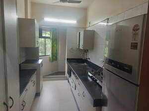 Kitchen in 3.5 BHK Apartment at Bhusari Colony – for Rent