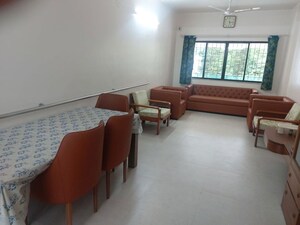 Living Room in 3.5 BHK Apartment at Bhusari Colony – for Rent
